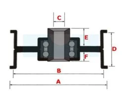 Poulie à Gorge Plate Avec Rebord 122mm -Meilleures Pièces 2438 2 z big