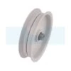 Poulie à Gorge Plate Avec Rebord 122mm