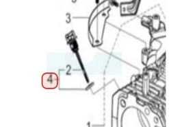 Jauge à Huile Pour Moteur Loncin / Rato (0001210039)