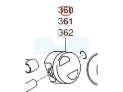 Piston Pour Moteur Robin / Subaru (2772340103)