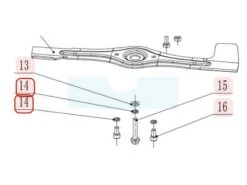 Rondelle De Lame (ressort) Pour Tondeuse Weibang (403010000)