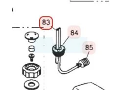Sortie De Réservoir + Tuyau Pour Moteur Zenoah (550085300)