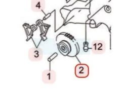 Arbre à Cames Pour Moteur Robin / Subaru (5933007000)