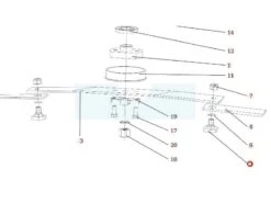 Vis De Couteau Pour Débroussailleuse Autoportée Roques & Lecoeur (S532090164643)